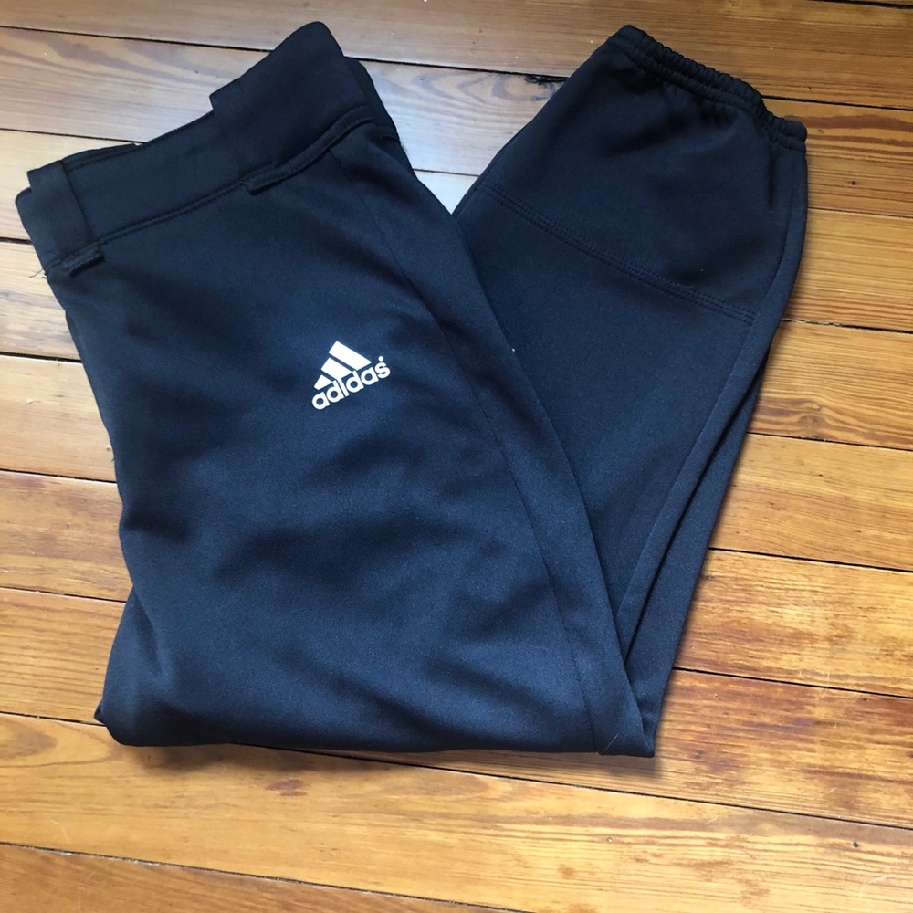 Adidas black climalite capri size medium